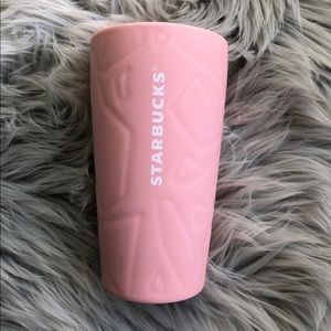Starbucks Matte Pink Ceramic Tumbler